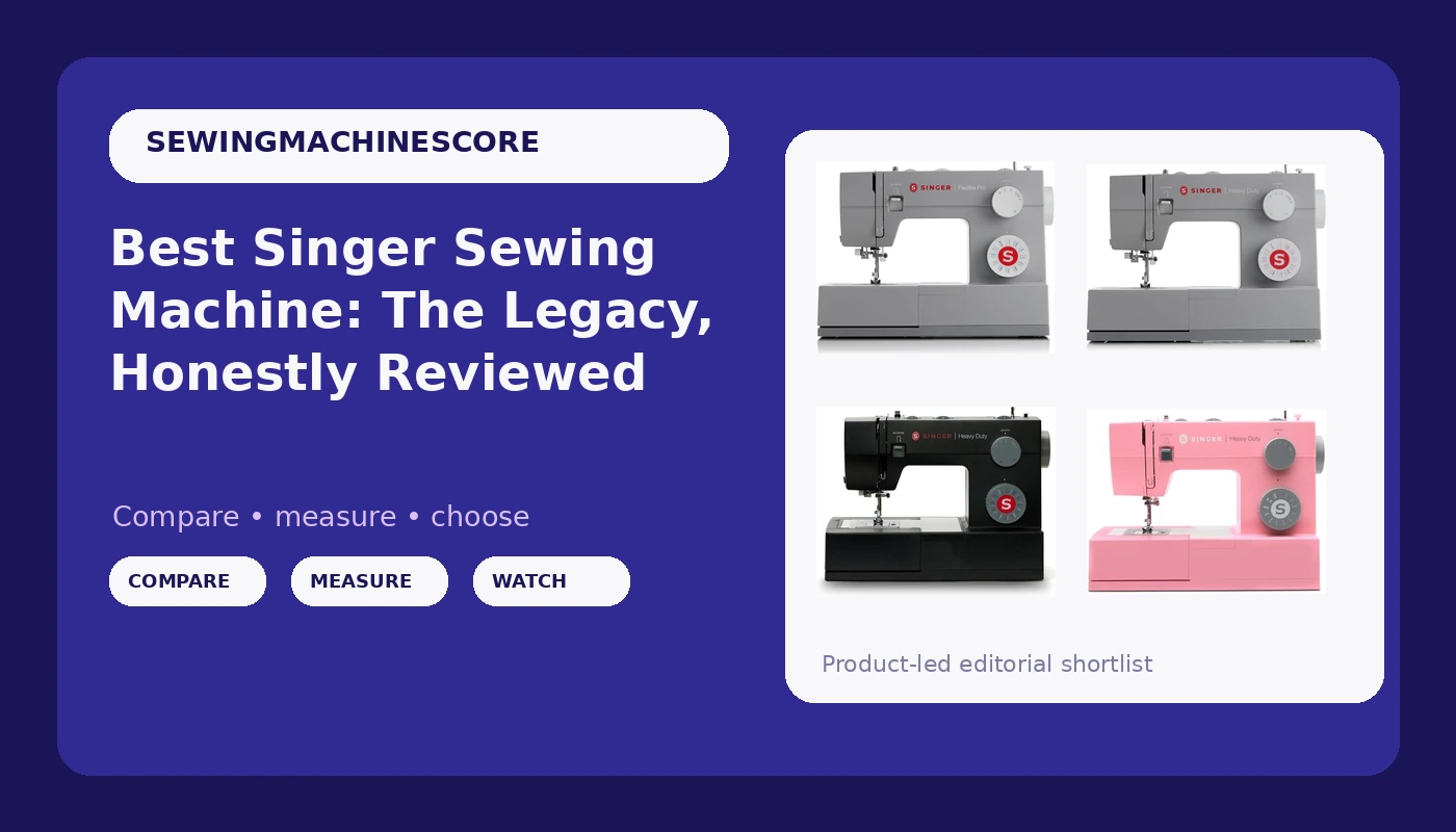 Best Singer Sewing Machine: The Legacy, Honestly Reviewed - SewingMachineScore review with measurements and honest opinion