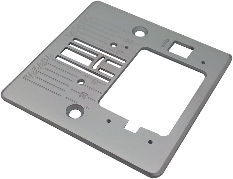 HONEYSEW Needle Throat Plate Q60D for Singer 3321, 3323, 44S, 4411 Heavy Duty, 4423 Heavy Duty, 4452, 5511 Scholastic, 5523, 5532#416472401